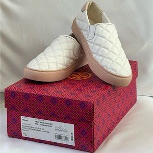 Offers Welcome! Tory Burch Savannah Quilted Slip-on Sneaker